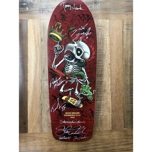 2025 Bones Brigade Experience NYC 6x Signed Deck 156/600 COA Tony Hawk Skate